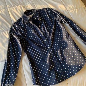 Polka Dot Button Down